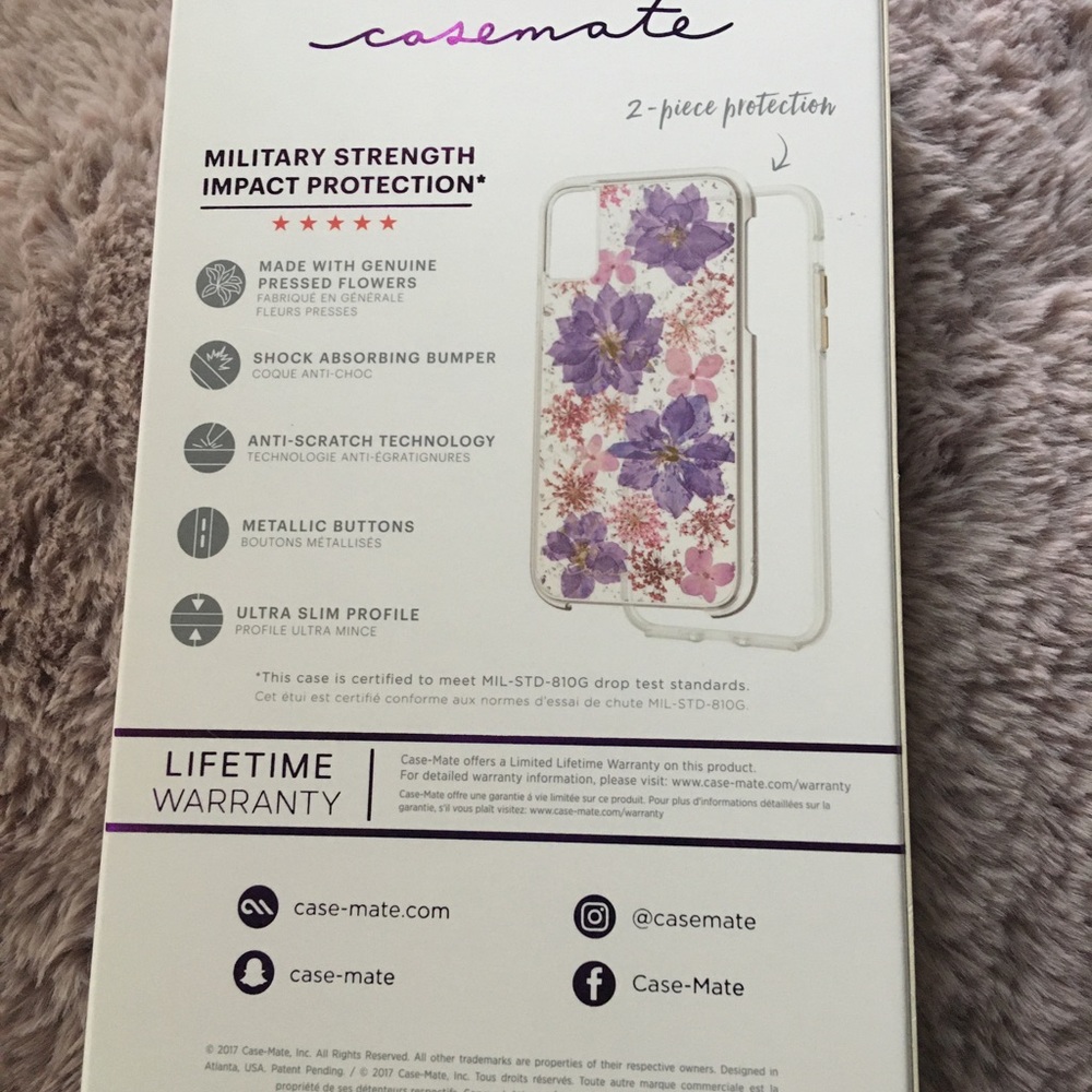 CASEMATE iPhone X Case RARE - Picture 2 of 2